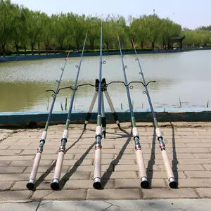 Telescopic Rock Fishing Rod With 2.1-3.6m Comfortable Cork Long Handlse Travel MH Light Carbon Fiber Long Shot Lure Rod