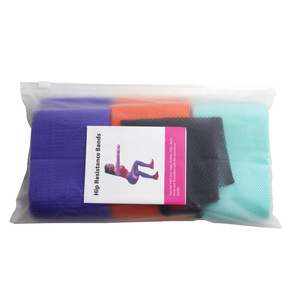 Giá rẻ tùy chỉnh in logo Latex Vải tập thể dục chiến lợi phẩm hip vòng tròn thiết lập glute đàn hồi tập thể dục kháng ban nhạc - Product Image 5