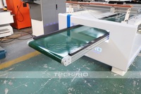 Centre d'usinage CNC professionnel PTP avec changeur d'outils automatique (ATC) pour la découpe du bois, tête de lame de scie