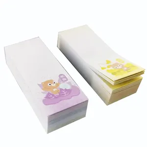 Cute Transparent Kawaii Custom Shape Cartoon Logo Eco Friendly Notebook Wholesale Note Memo Pad