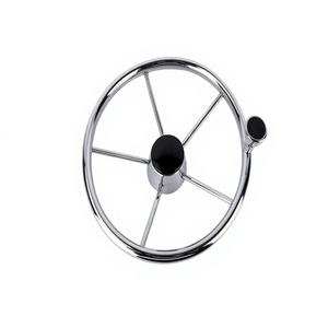 พวงมาลัยเรือยอชท์สแตนเลสขนาด 13.5 นิ้ว อุปกรณ์ฮาร์ดแวร์ทางทะเลสำหรับเรือยอชท์ สำหรับการค้าอีคอมเมิร์ซข้ามพรมแดน - Product Image 5