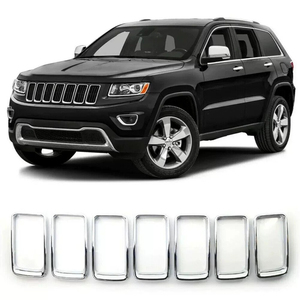 Rejilla Protectora para Parachoques, Decorativa, para Luces Traseras y Antiniebla, para JEEP Grand Cherokee 2014-2016, Exterior - Product Image 2