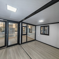 Casa Contenedor Expandible de 20 pies a Precio de Fábrica, Instalación Rápida, Casas Prefabricadas para Viviendas, Villas, Hoteles, Oficinas y Apartamentos