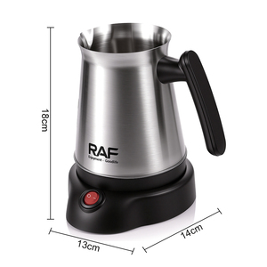 Raf หม้อกาแฟไฟฟ้า600W พร้อมความจุ0.6L ตัวเครื่องมีขนาดกะทัดรัดและออกแบบให้ความร้อนเร็วสำหรับการเตรียม R.7318บ้านทุกวัน - Product Image 5
