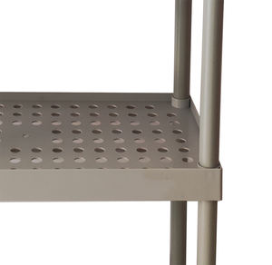 Estantes de Plástico Apilables de 4 Niveles para Botellas y Bebidas, Resistentes y de Alta Calidad, para Almacenamiento en Garaje - Product Image 5