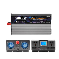 Convertisseur solaire HOULI 3000W, onduleur DC 12V vers AC 220V, convertisseur vers 12V, onduleur à onde sinusoïdale pure à bas prix