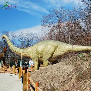20米长颈部阿帕托龙动物恐龙大尺寸恐龙模型