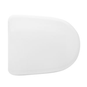Asiento de Inodoro Modelo D345 Forma 4 Blanco con Cierre Suave - Product Image 1