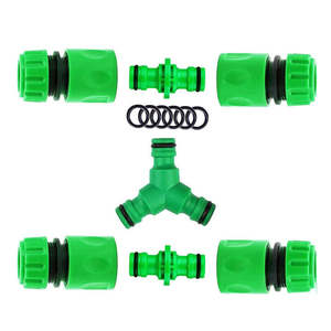 Raccords de tuyaux ABS de 16 mm, <span class=keywords><strong>arrosage</strong></span> de jardinage agricole, <span class=keywords><strong>tuyau</strong></span> d'<span class=keywords><strong>arrosage</strong></span>, connecteur à <span class=keywords><strong>raccord</strong></span> rapide à 2 voies, norme ANSI - Product Image 3