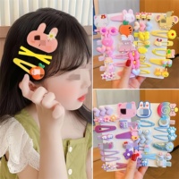 Nouvel ensemble de 14 pinces à cheveux pour enfants, mignonnes, style princesse, pour petites filles, accessoires de coiffure, barrettes mignonnes