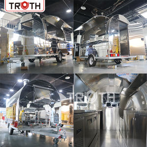 Truth Fast Delivery 移动餐车式拖车，配有全套厨房，可提供热狗、零食、薯片、咖啡、冰淇淋 - Product Image 4