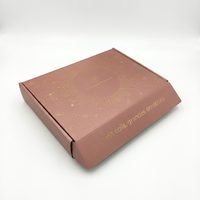 Boîtes d'expédition personnalisées en carton ondulé recyclable pour vêtements, chaussures, boîtes pliables, emballages cadeaux sur mesure