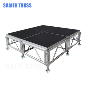 CE Di Động Ngoài Trời Tổ Chức Sự Kiện Sân Khấu Giá Rẻ Nhôm Gấp Di Động Tổ Chức Sự Kiện Giai Đoạn Để Bán - Product Image 1