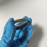 Lensa Optik Bulat N-BK7 / Silika Fusi Plano Convex Plano Concave Meniscus Lensa dengan Lapisan AR BBAR Komponen Kaca Optik