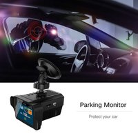Più recente 2-in-1 Laser rilevatore Radar con telecamera anteriore FHD Loop di registrazione Monitor di parcheggio per USA/mercato russo per la guida di auto