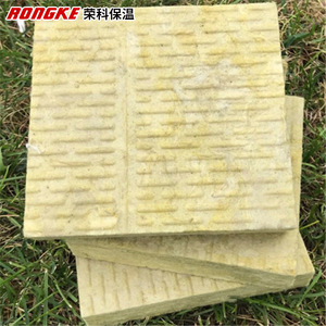 Panneau de laine de roche Rongke 200, résistant à la compression, ignifuge, surface rainurée, isolation thermique pour murs et toitures. - Product Image 2