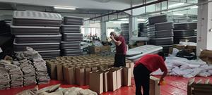 Colchón inflable doble personalizado con bomba integrada, cama de aire con respaldo plegable para acampar, hotel y uso de muebles para el hogar - Product Image 6