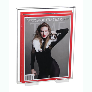 Mejores vitrinas personalizadas, soporte de pared de acrílico transparente y vitrina de mesa para revistas coleccionables o cómics - Product Image 4