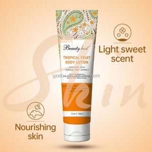 Loción Corporal de Frutas Tropicales de Marca Privada con Aroma Dulce Ligero para Nutrir la Piel, Mantenerla Suave y Tersa - Product Image 1