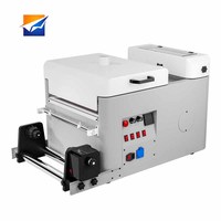 ZYJJ mesin pengocok bubuk DTF, 30cm DTF Film PET Transfer panas Inkjet Printer bubuk pengering pengocok harga tidak terkalahkan