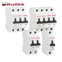 Courbe de panneau solaire IEC CE B C D L7 Structure 750 Volt DC 3P trois pôles 63A DC MCB disjoncteur Miniature