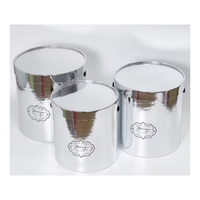 Gift Wrap Round Flower Paper Boxes Rose Hug Bucket Vase With Lid Party