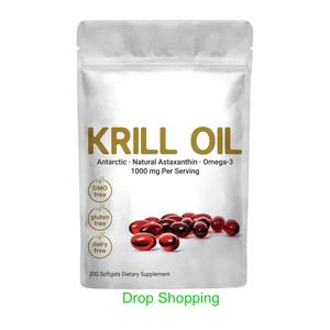 Prix d'usine BJM, produits <span class=keywords><strong>de</strong></span> dropshipping Shopify, capsules molles d'<span class=keywords><strong>huile</strong></span> <span class=keywords><strong>de</strong></span> <span class=keywords><strong>krill</strong></span> à 1000 mg <span class=keywords><strong>de</strong></span> DHA EPA Astaxanthine, gel liquide pour adultes - Product Image 1