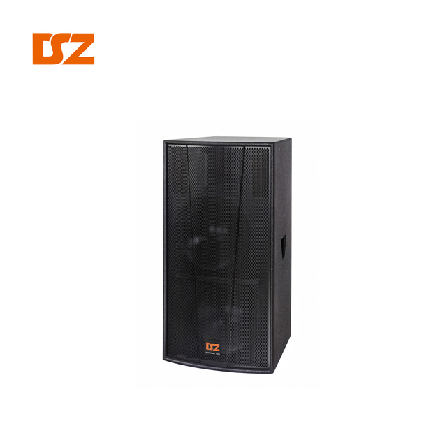 OEM Factory Professional Dual 15 Inch 1000W 2 Way Speaker Audio System for Hotel Conference Room/Church