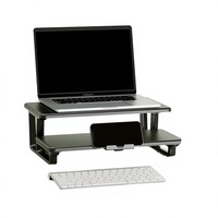 Support pour ordinateur portable, support de moniteur, base pour ordinateur portable, support portable, bureau, école, maison, support pliable en bois