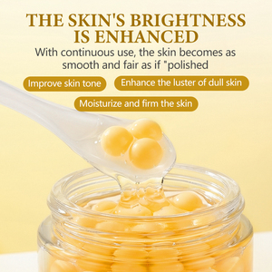 Crème hydratante visage et <span class=keywords><strong>l</strong></span>èvres au liposome de vitamine C dorée, anti-rides et anti-taches, marque privée OEM, vente chaude - Product Image 3