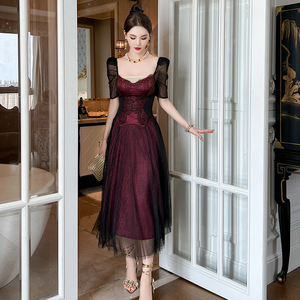 strapless open back dress Crushed Velvet Midi Dress | Sustainable Womenswear main image 0