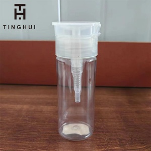150ml 200ml 300ml Nail Polish <b>Remover</b> <b>Makeup</b> <b>Remover</b> Acetone Pump Clear Cosmetic Bottle Push Down Dispenser Pump Bottles - Product Image 6