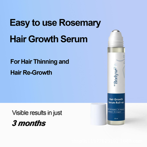 Suero para el Crecimiento del Cabello Be-bodywisee de 25 ml para el Cuero Cabelludo, para el Cuerpo, con 3% de Romero + Vitamina C + Ácido Hialurónico, para Uso Doméstico en Mujeres - Product Image 4