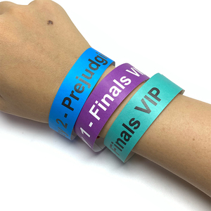 Bracelets jetables en Tyvek avec logo imprimé au laser pour événements, fêtes, spectacles, passe d'entrée - Product Image 6