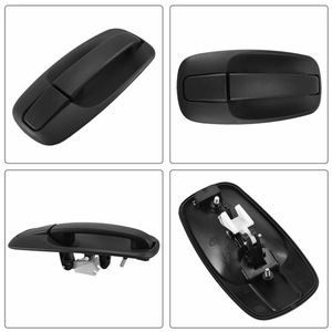 Poignée de porte arrière pour Renault Trafic 01-08, noire, gauche/droite, compatible, en plastique, numéro de pièce 8200283010 - Product Image 4