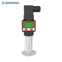AOSHENG IP68 Capteur de pression numérique intelligent avec affichage LCD LED en acier inoxydable 304, sortie 4-20mA, transmetteur précis 0D3131 1