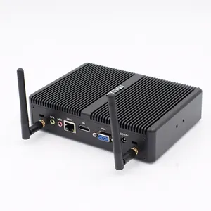 Low Power Factory Small Computer Core i5 Win 11 Linux 6 USB HD And VGA Home Fanless Industrial Mini Desktop PC