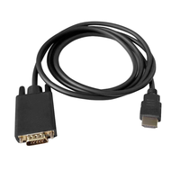 Cable DisplayPort a VGA Mindpure de 1.8 m, 1080P 60Hz, Adaptador DP a VGA Activo Chapado en Oro para PC, Laptop, Monitor, Proyector