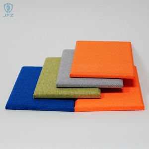 Beau panneau <span class=keywords><strong>acoustique</strong></span> en tissu <span class=keywords><strong>de</strong></span> décoration murale Panneaux muraux acoustiques en fibre <span class=keywords><strong>de</strong></span> <span class=keywords><strong>verre</strong></span> haute densité pour bureau - Product Image 3