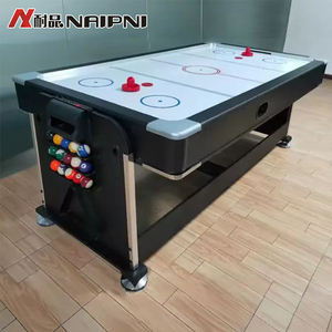 <span class=keywords><strong>Table</strong></span> multifonction 4 en 1 de 7 pieds, billard, hockey sur air, <span class=keywords><strong>tennis</strong></span> de <span class=keywords><strong>table</strong></span> avec plateau de <span class=keywords><strong>table</strong></span> à manger, vente directe d'usine Naipni - Product Image 4