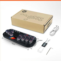 Mini clavier HX6A contrôleur de jeu manette de combat pour PC/ SWITCH pro/ PS4/ PS3