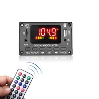 Carte d'amplification haute qualité 2 x 25W avec entrée microphone pour décodage MP3, module audio pour voiture, accessoires audio