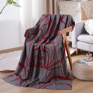 Manta de la Marca Sichuan Airlines - Manta Acrílica Transpirable para el Hogar, Siesta en la Oficina, Sofá y Aire Acondicionado - Product Image 1
