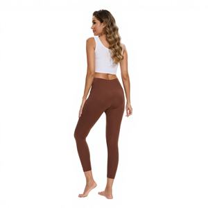 Ropa de Yoga de Bambú Suave para Mujer, Ropa de Yoga Elástica para Práctica de Yoga con OEKO-TEX - Product Image 1