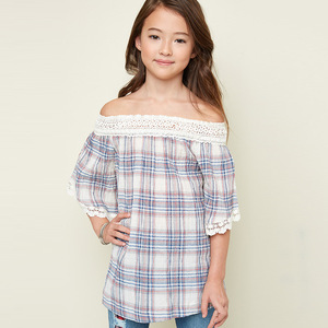 Ropa de Moda para Chicas, Blusas y Tops de Verano con Hombros Descubiertos, Compra en Línea - Product Image 1