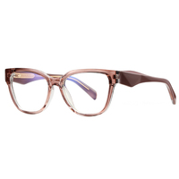 97814 Nouvelle Arrivée Lunettes Anti-Lumière Bleue TR90 pour Femmes Protection Oculaire Verres Transparents Monture Optique sur Ordonnance