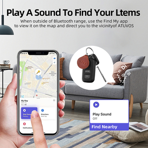 Traceur <span class=keywords><strong>GPS</strong></span> Bluetooth MFI pour clés, portefeuille, bagages, animaux de compagnie, mini balise <span class=keywords><strong>GPS</strong></span> pour <span class=keywords><strong>iPhone</strong></span> - Product Image 5