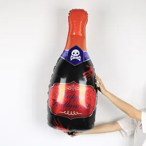 Bí ngô nhện Dơi Bóng Ma bóng bay Helium globos hạnh phúc Halloween bong bóng trang trí tiệc Halloween