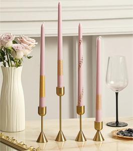 <span class=keywords><strong>Artdeco</strong></span> altre decorazioni di lusso in oro nero con candela di colore fornisce candele coniche per la cena per il matrimonio del ristorante - Product Image 4