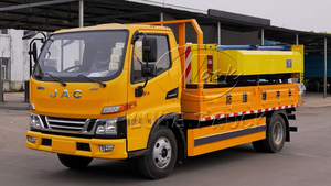 Expressway Maintenance Safety Truck JAC 100K Truck Mounted Attenuator Hydraulic Crash Cushion Anti-collision Buffer Vehicle - Product Image 4